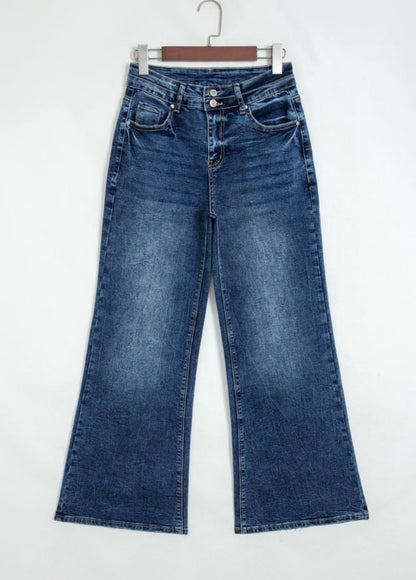 Blue Acid Wash Jeans (Light or Dark Wash)