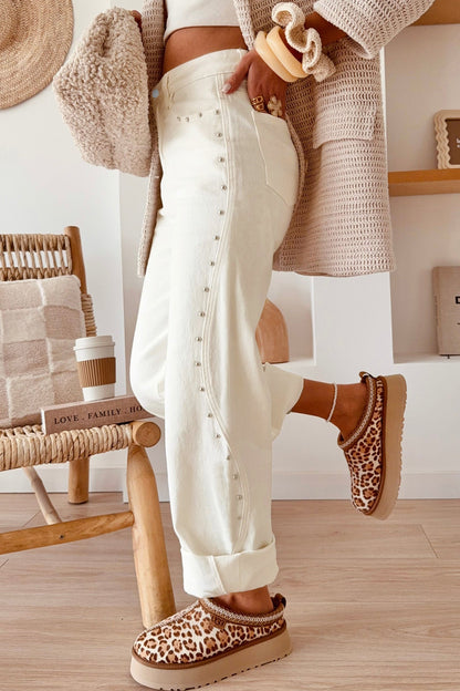 Rivet Ankle Jeans