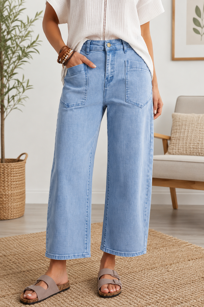 Square Barrel Jeans