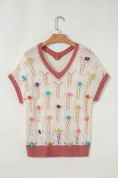 Hollow Flowers Sweater LT
