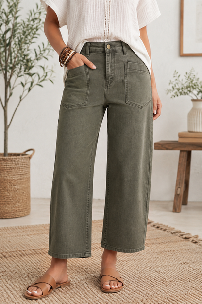 Square Barrel Jeans