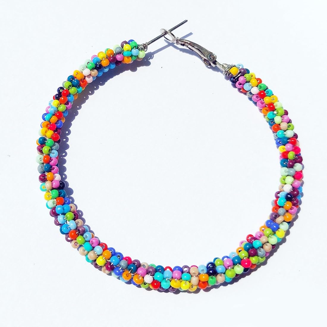 Multicolor Beaded Earrings RTS