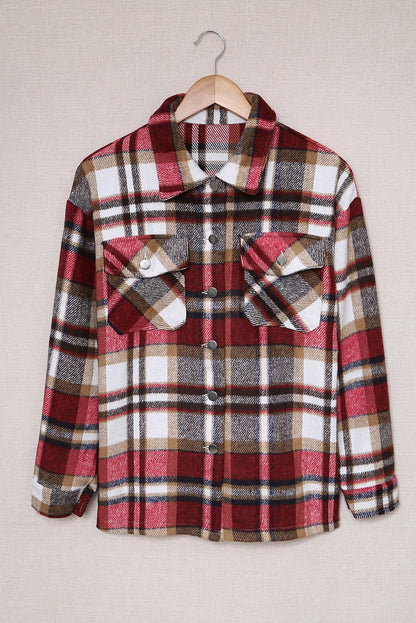 Plaid Pocket Shacket *multiple colors* LT