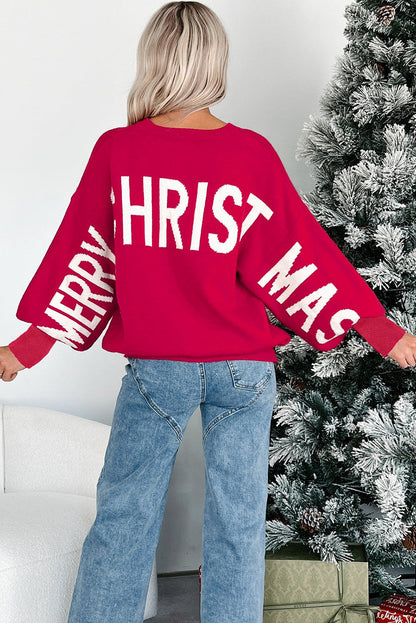 Ho Ho Ho Merry Loose Sweater RTS