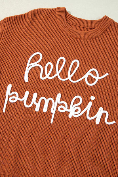 Hello Pumpkin Sweater LT