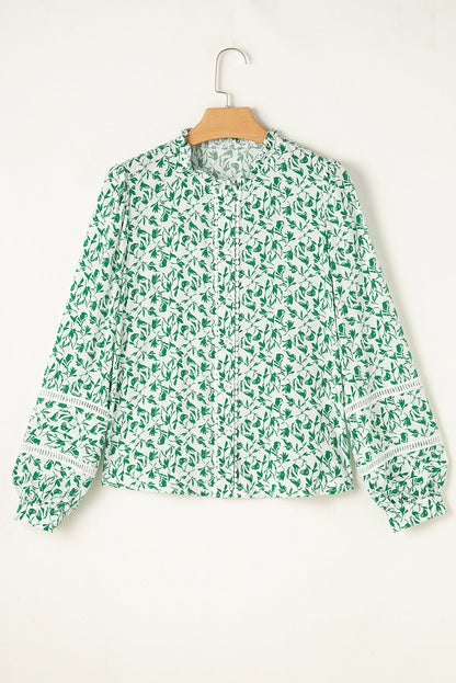 Floral Lace Fall Top RTS