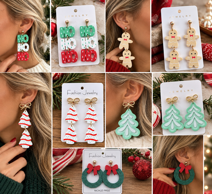 Holiday Earrings RTS