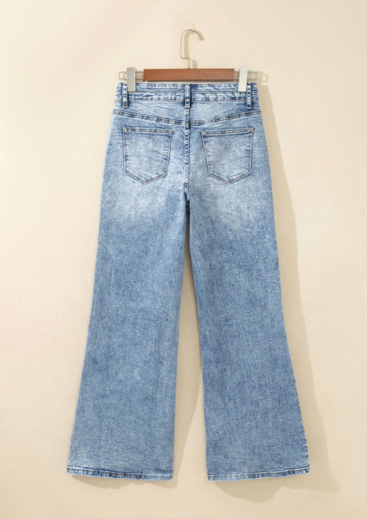 Blue Acid Wash Jeans (Light or Dark Wash)