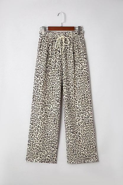Brown Leopard Loose Pants RTS