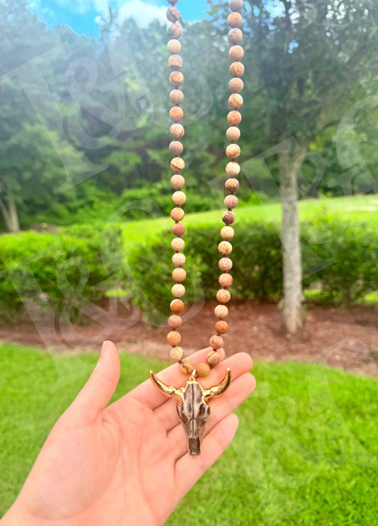 Western Longhorn Necklace RTS