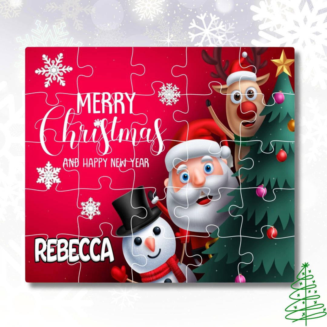 Personalized Christmas Puzzles
