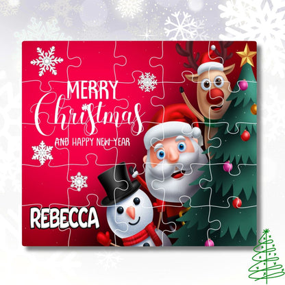 Personalized Christmas Puzzles