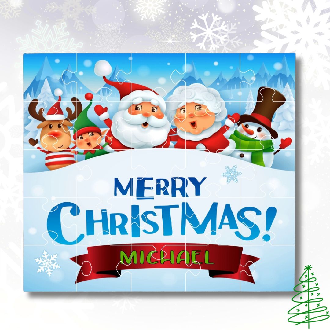 Personalized Christmas Puzzles