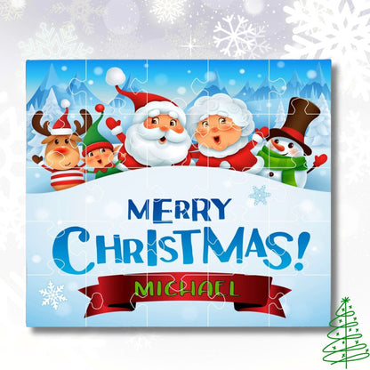 Personalized Christmas Puzzles