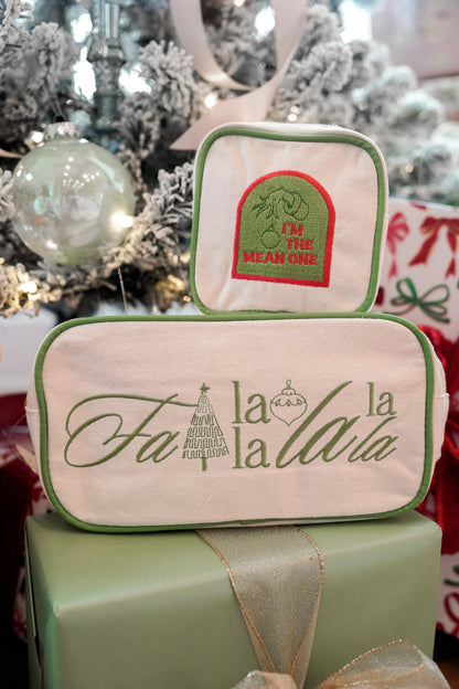 Im The Mean One - Green Canvas Mini