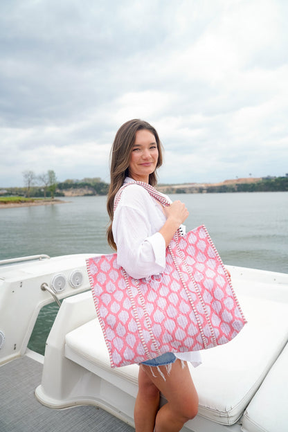 Quilted Block-Print - Aubrey Collection