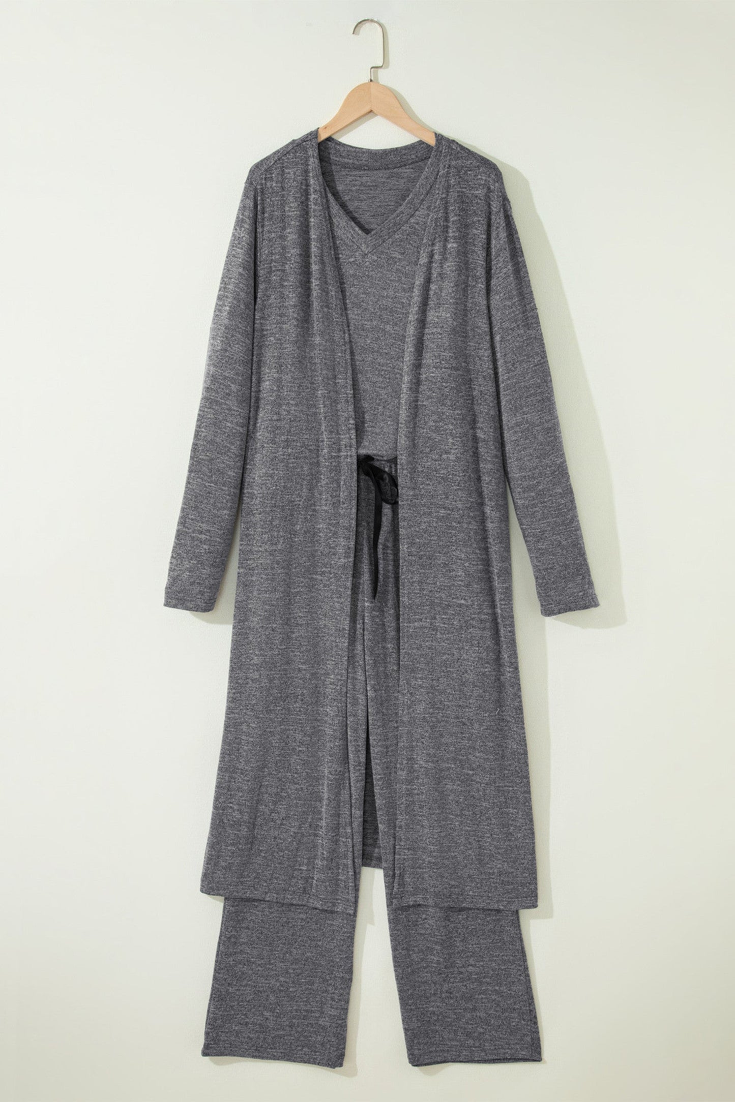 Dark Grey Duster Lounge Set LT