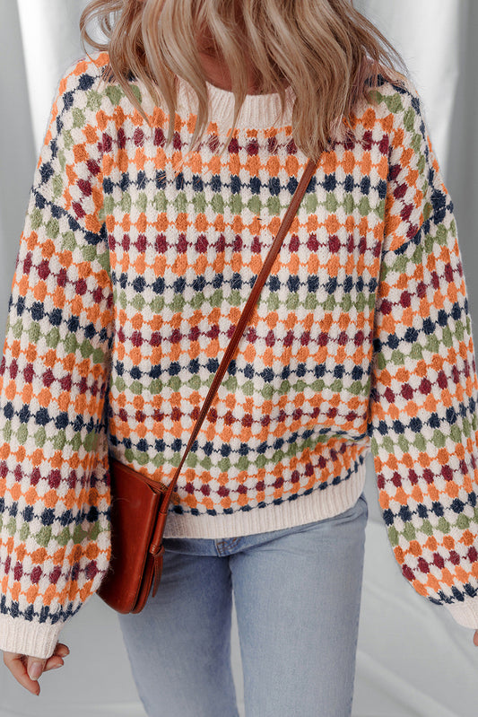 Dotty Striped Sweater October.