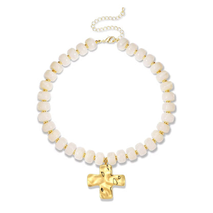Chunky Cross Necklace RTS