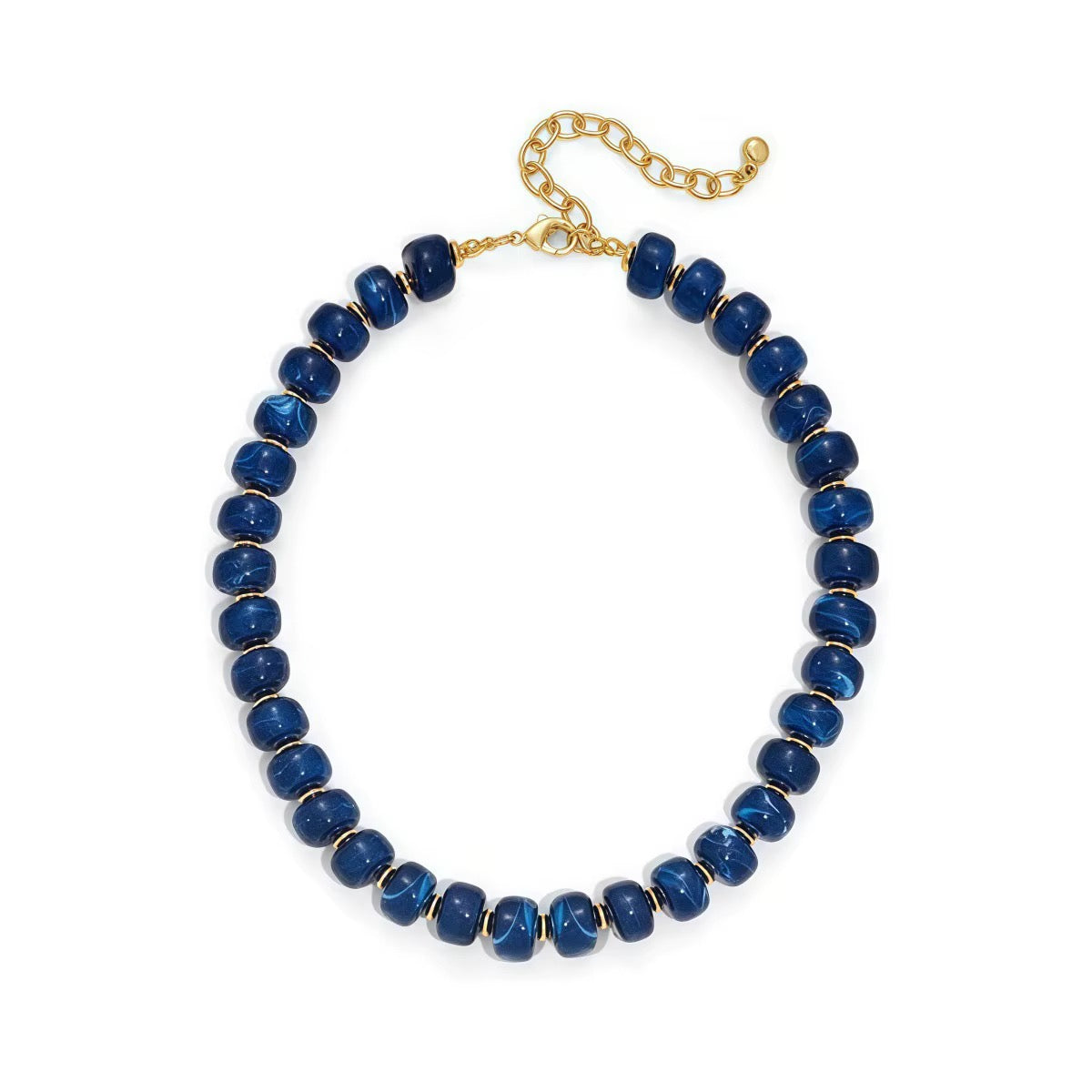 Natural Stone Fall Beaded Necklaces RTS