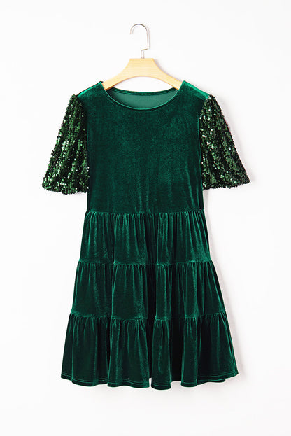 Evergreen Sequin Dress LT