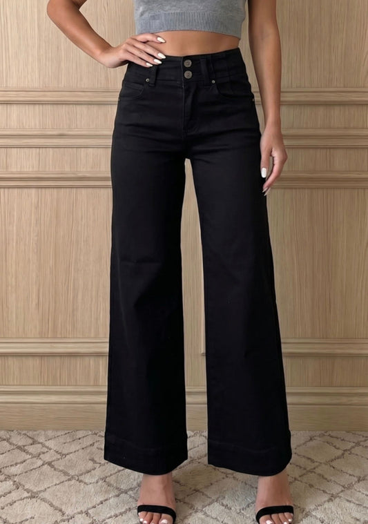 High Waist Flared Jeans