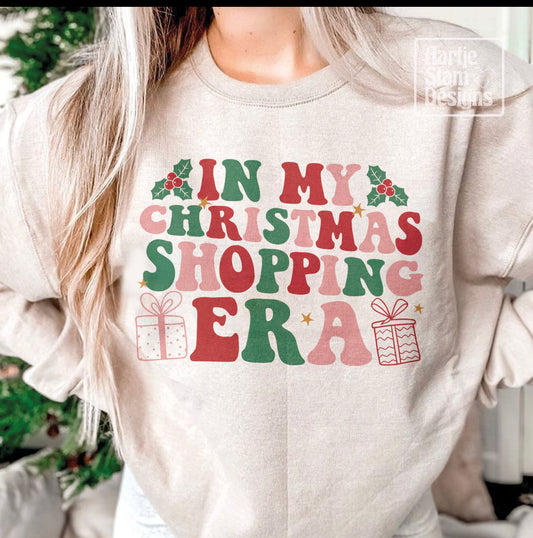 In My Christmas Shopping Era Sweatshirt