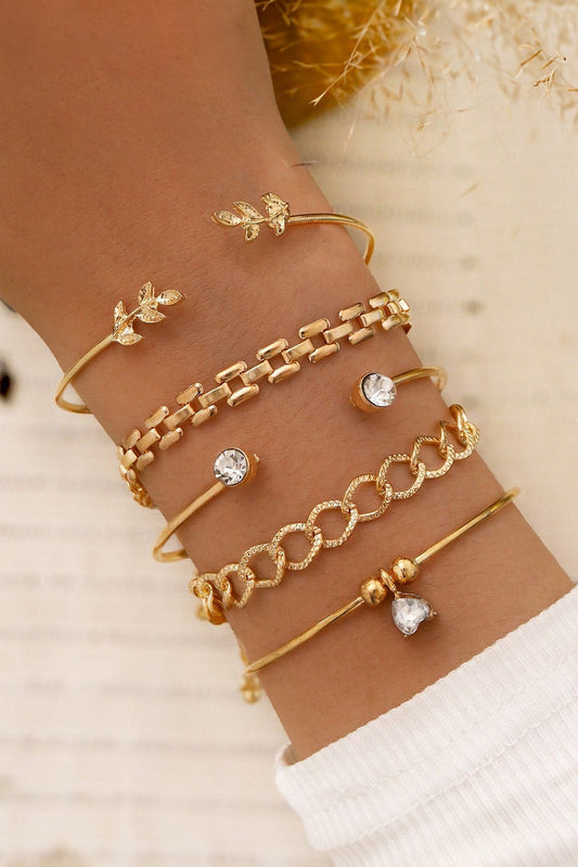 Gold Bracelet Set RTS