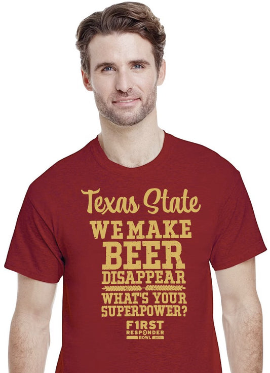 Texas State 2023 1st Responder Bowl T-Shirt