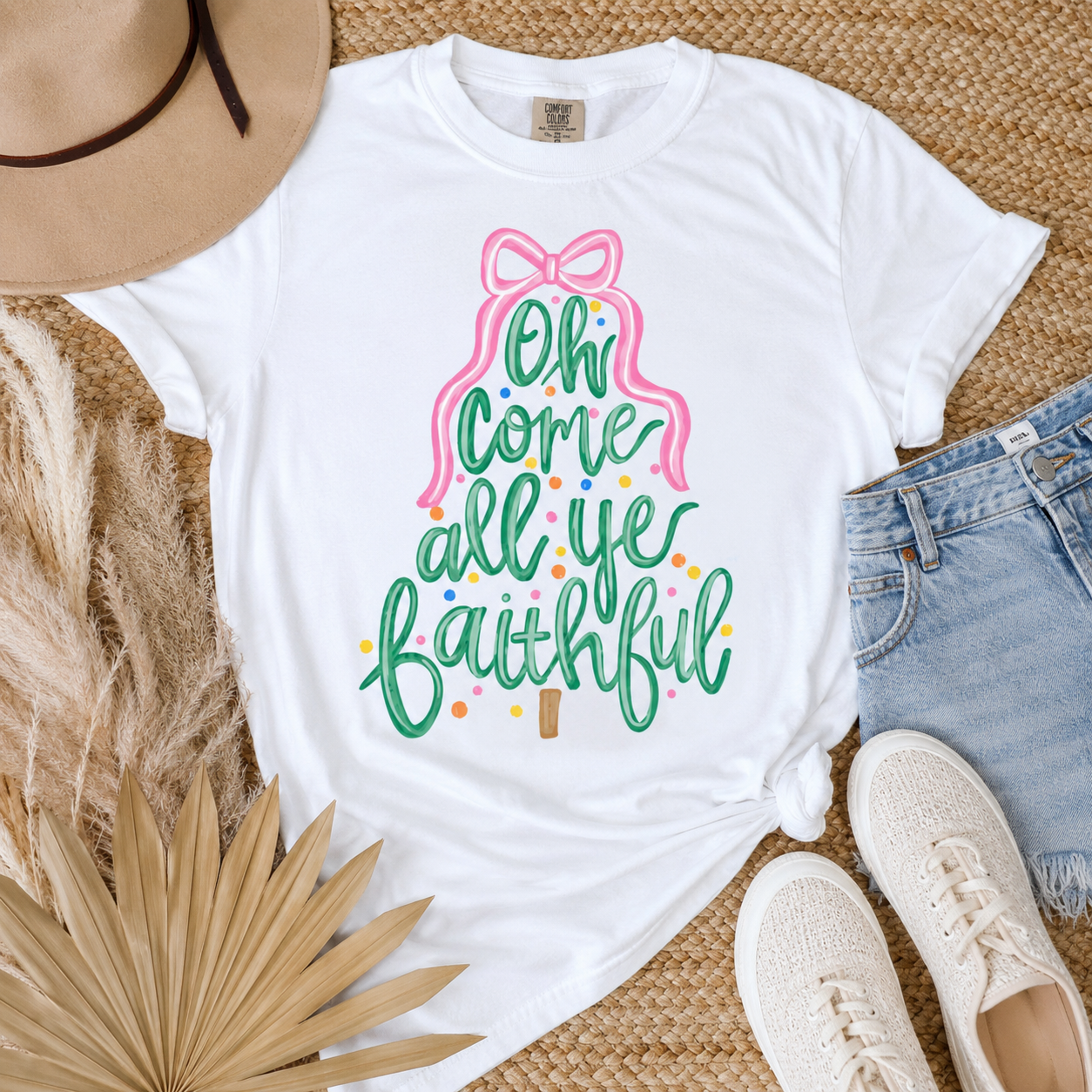 Oh Come All Ye Faithful Tee.