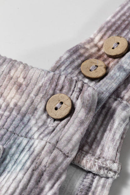 Camo Twisted Rib Jumpsuit