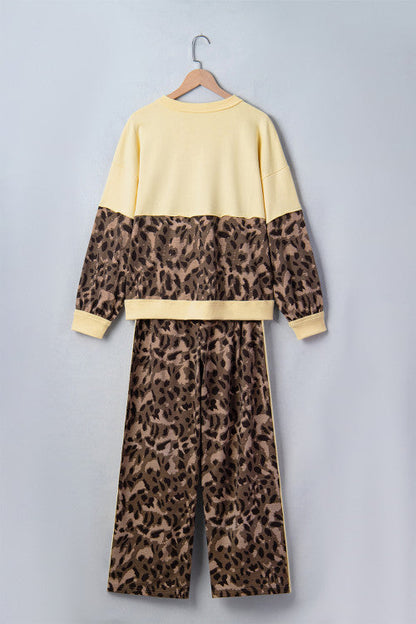 Leopard V Neck Set RTS