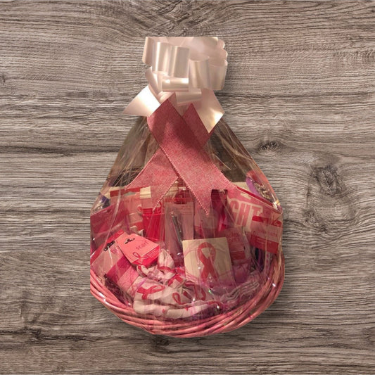 Breast cancer gift basket