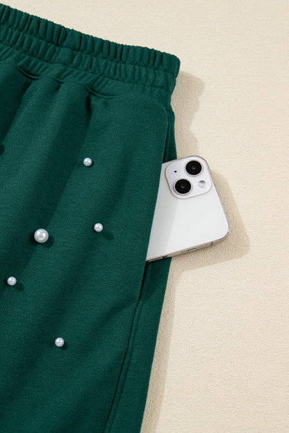 Green Pearl Skort Set