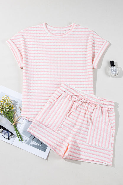 Pink Striped Set LT