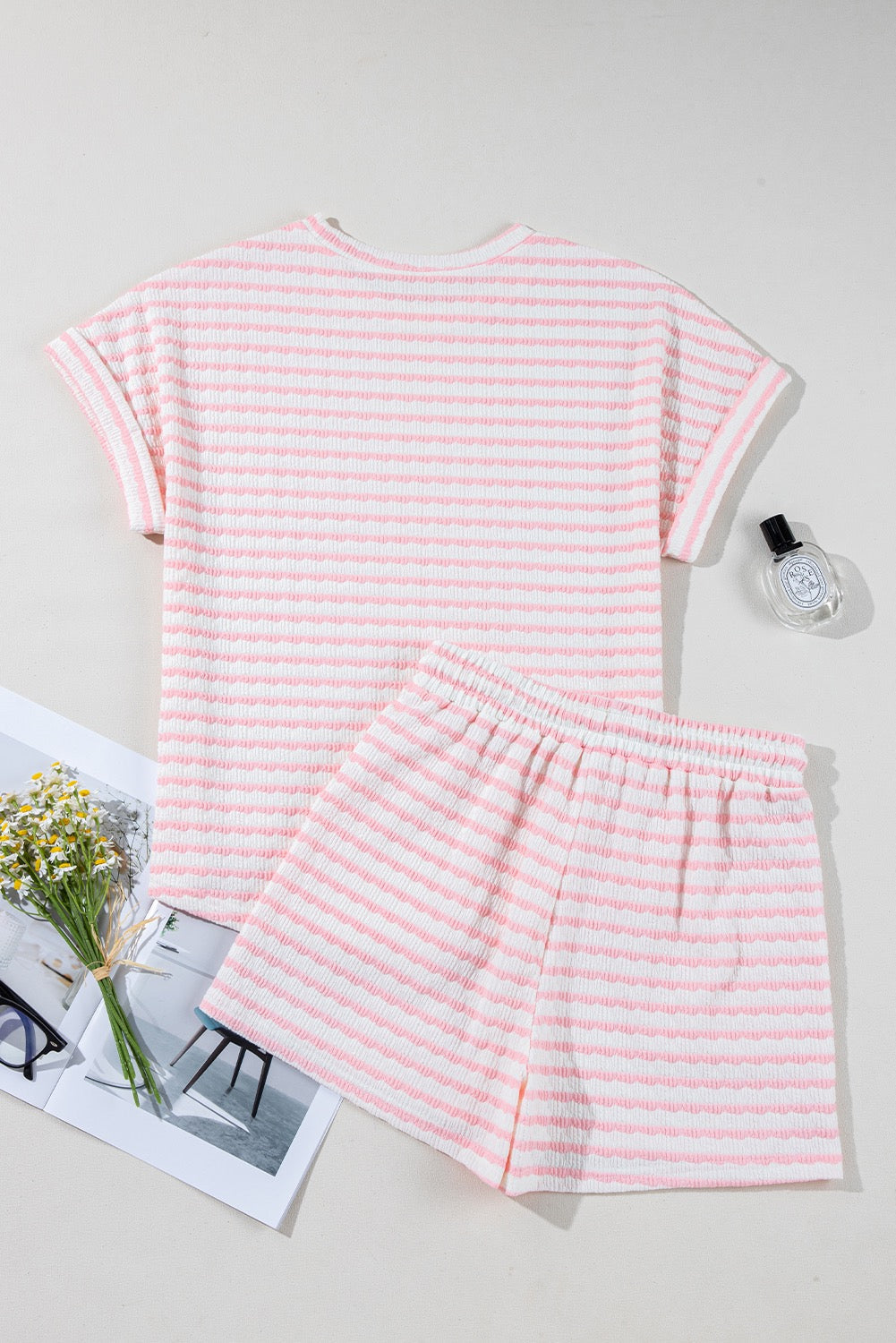 Pink Striped Set LT