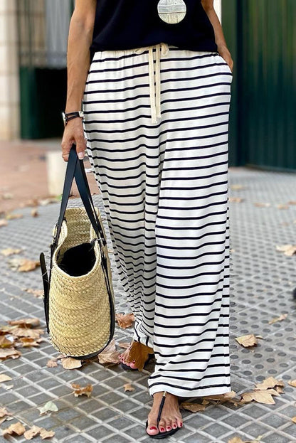 Striped Flowy Pants LT