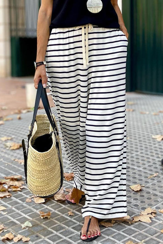 Striped Flowy Pants LT