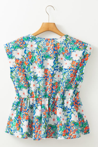 Floral Bow Blouse LT