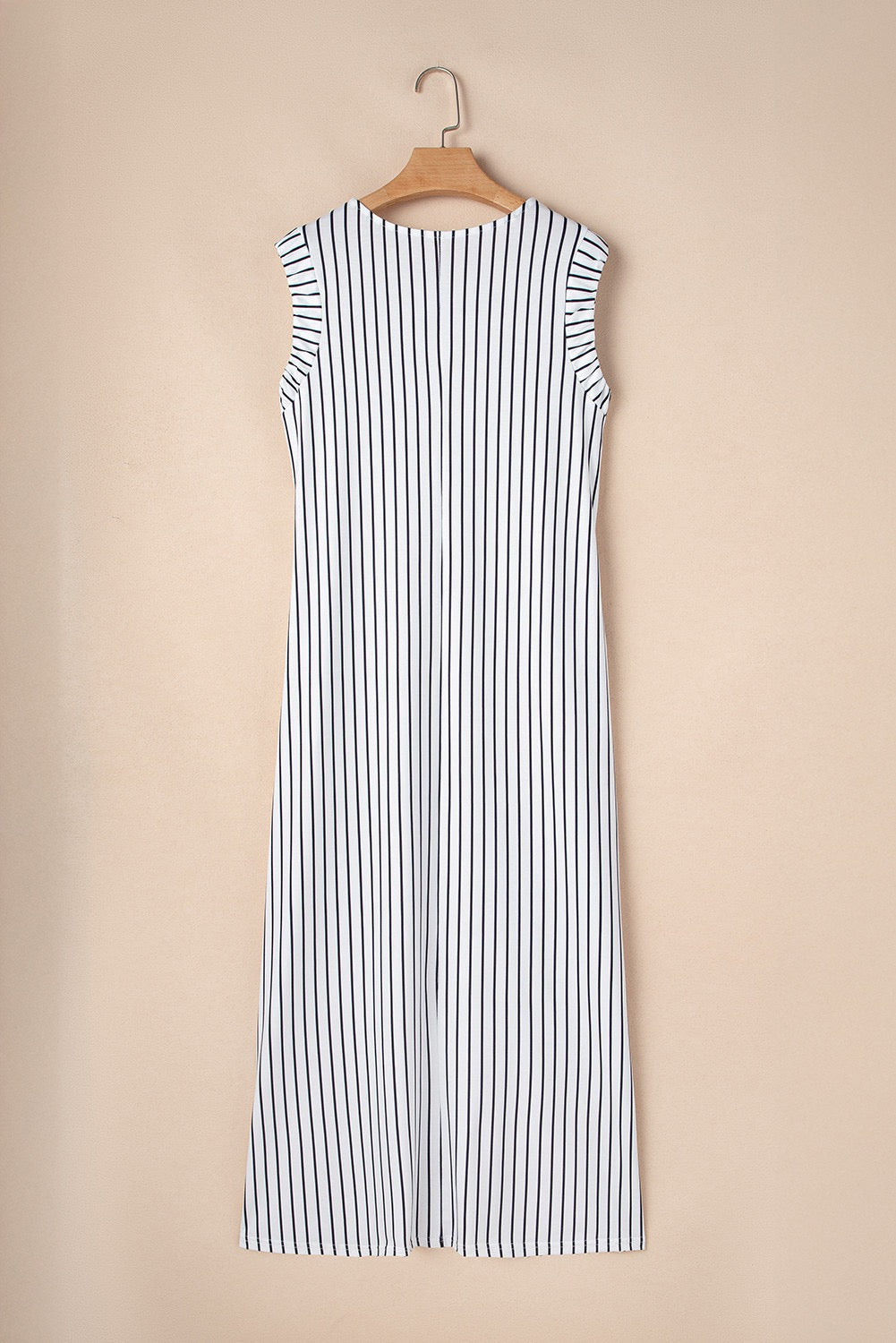 Striped Vest Shift Maxi Dress March.