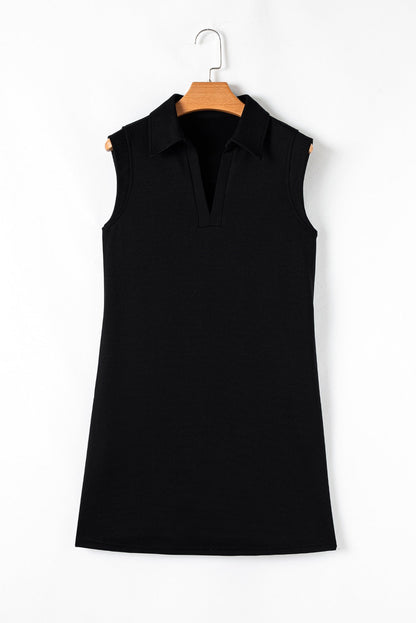 Black Sleeveless Dress RTS