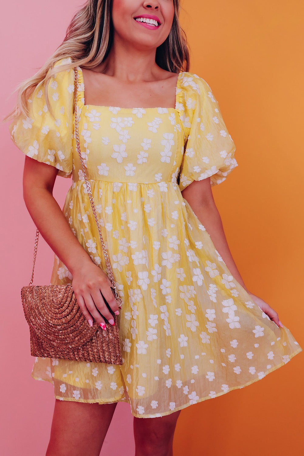 Yellow Flower Dress LT