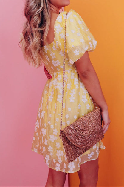 Yellow Flower Dress LT