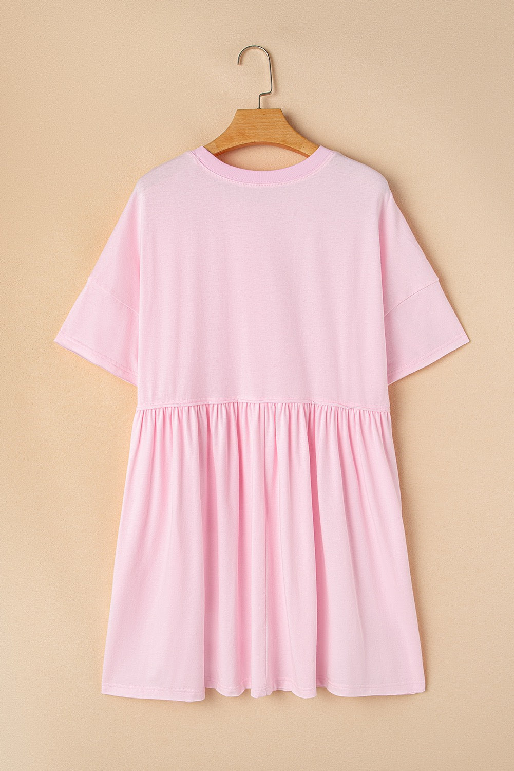 Light Pink Babydoll Dress March.