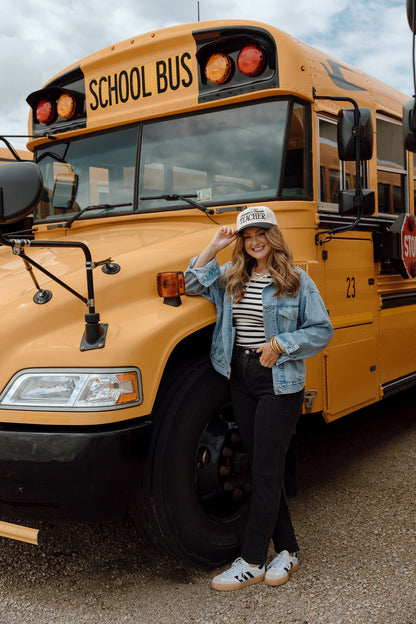 Someone's Favorite Teacher - Black Vintage Trucker Hat