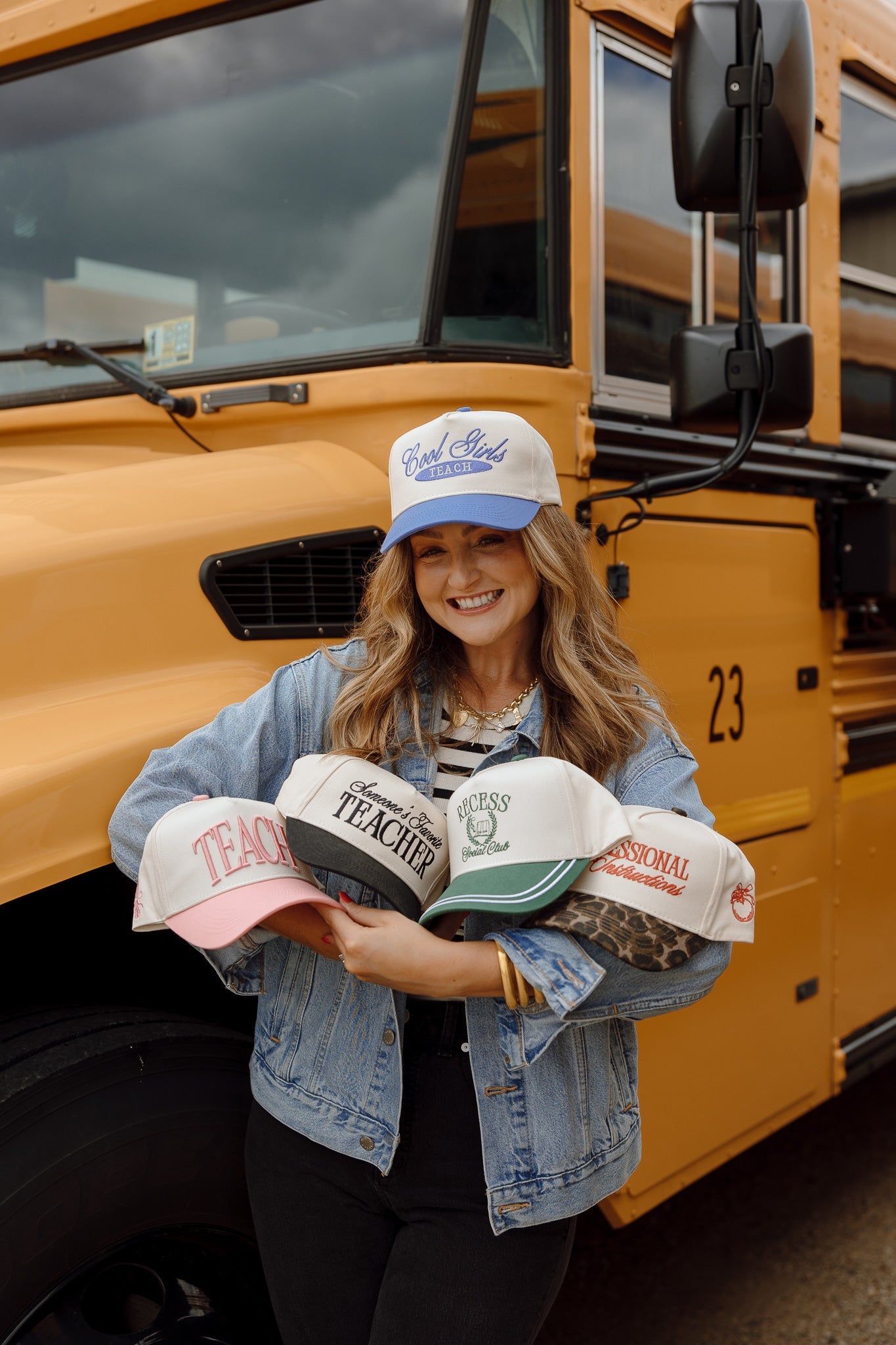 Someone's Favorite Teacher - Black Vintage Trucker Hat