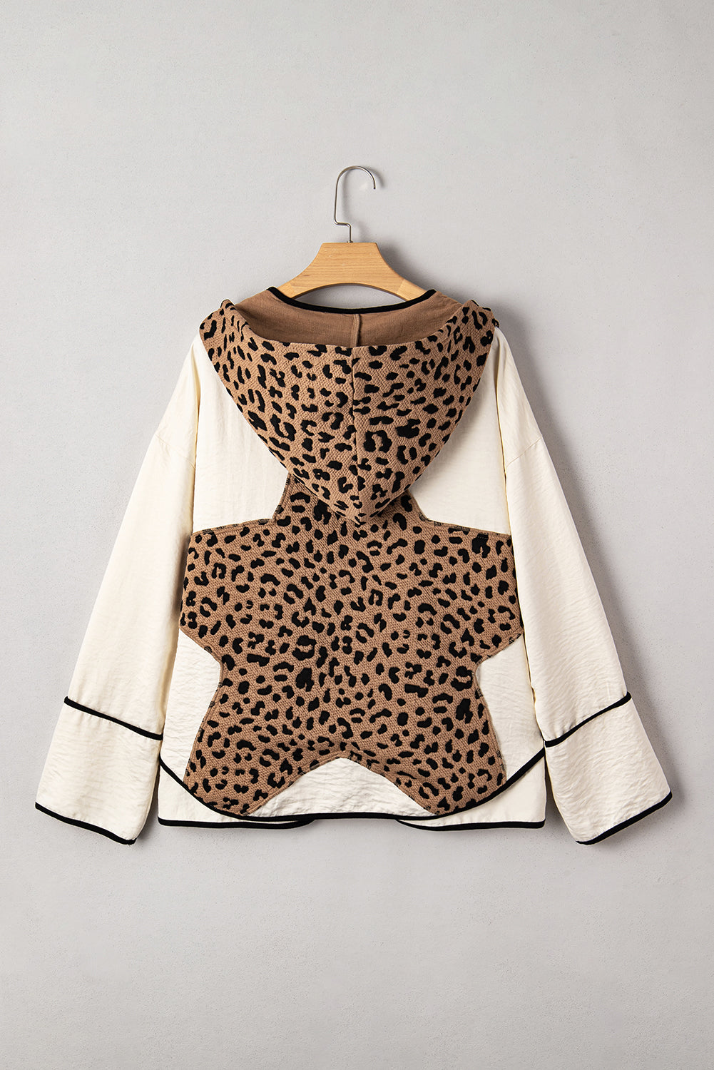 Leopard Star Patch Back Jacket LT