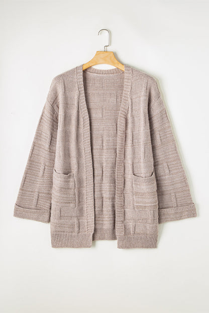 Open Front Pocket Cardigan LT