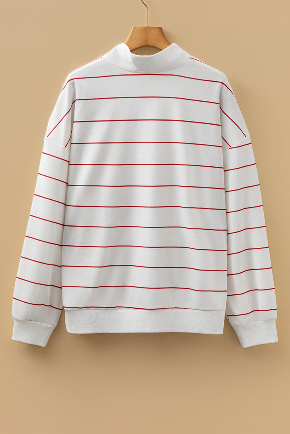 Striped Zip Up Top *TWO COLORS* October.