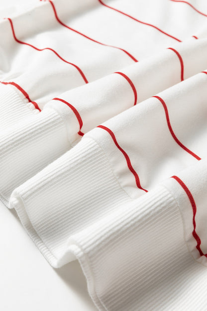 Striped Zip Up Top *TWO COLORS* LT